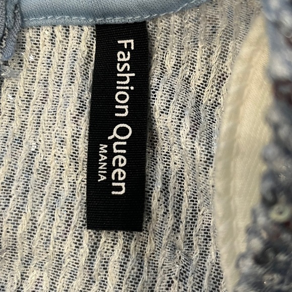 Fashion Nova - Baby Don’t Leave Sequin Skirt & Top Set - Women’s S - Picture 8 of 10